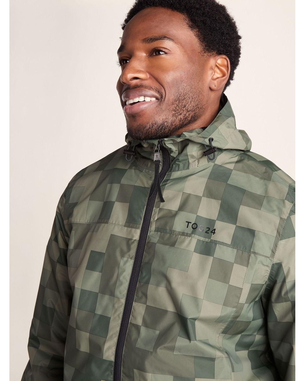 TOG24 Green Military Waterproof Craven Jacket for men