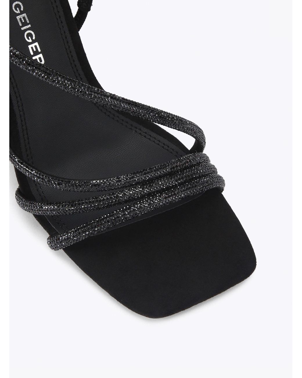 KG by Kurt Geiger White Sweetie Gem Sandals