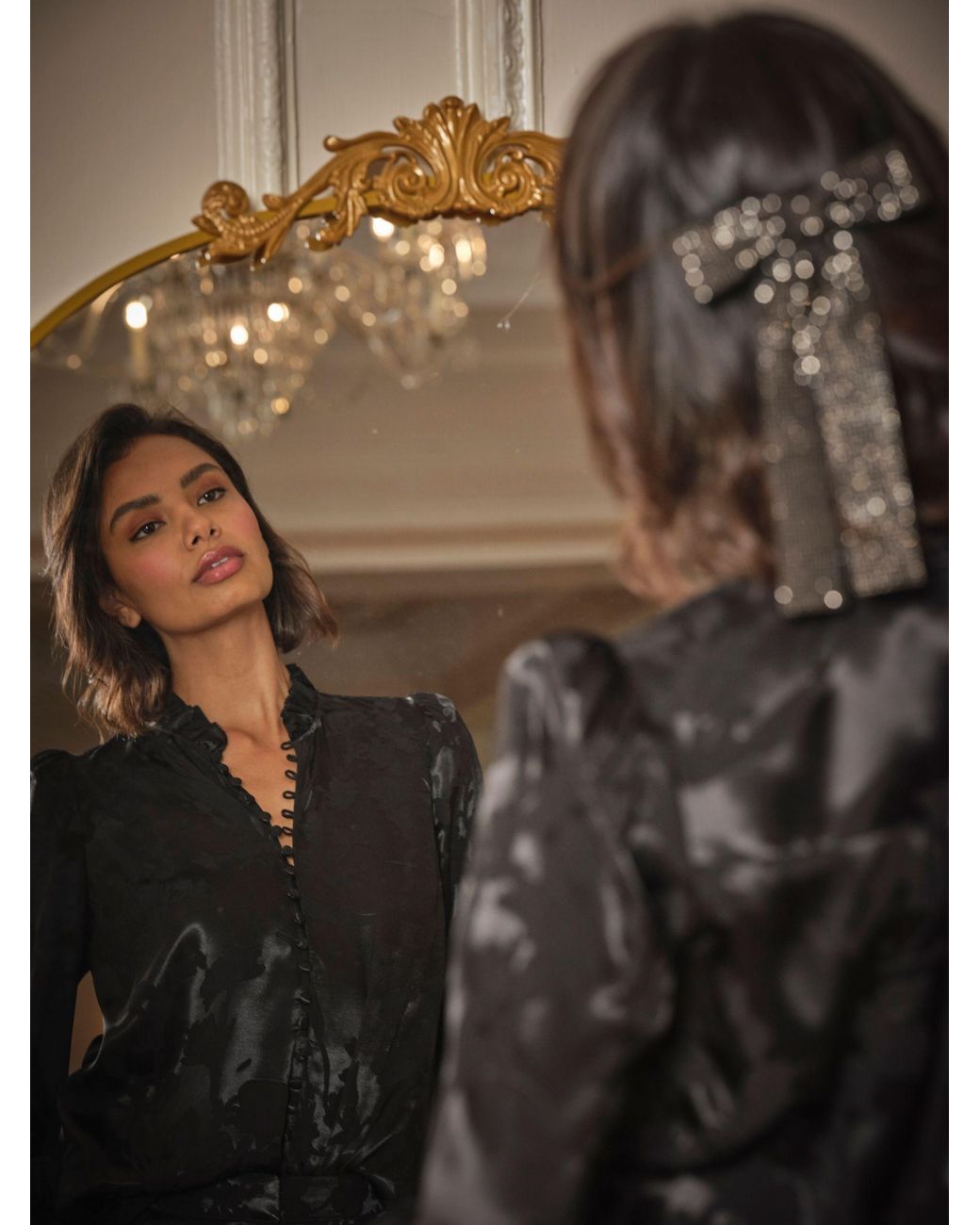 FatFace Black Fatface Briar Jacquard Top