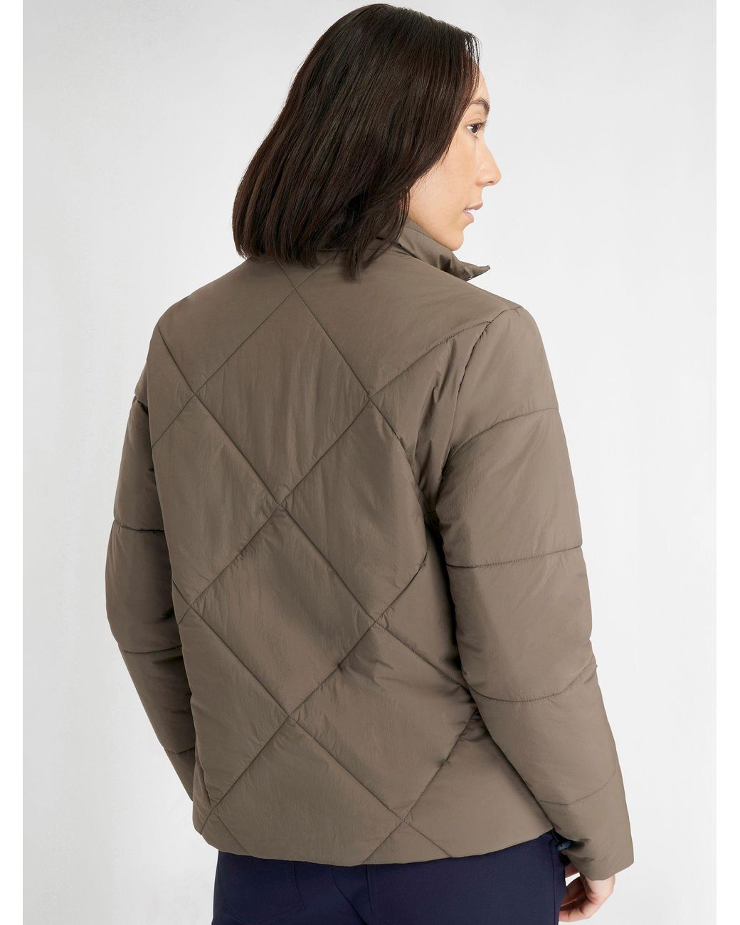 Calvin Klein Brown Icyln Puffer Jacket