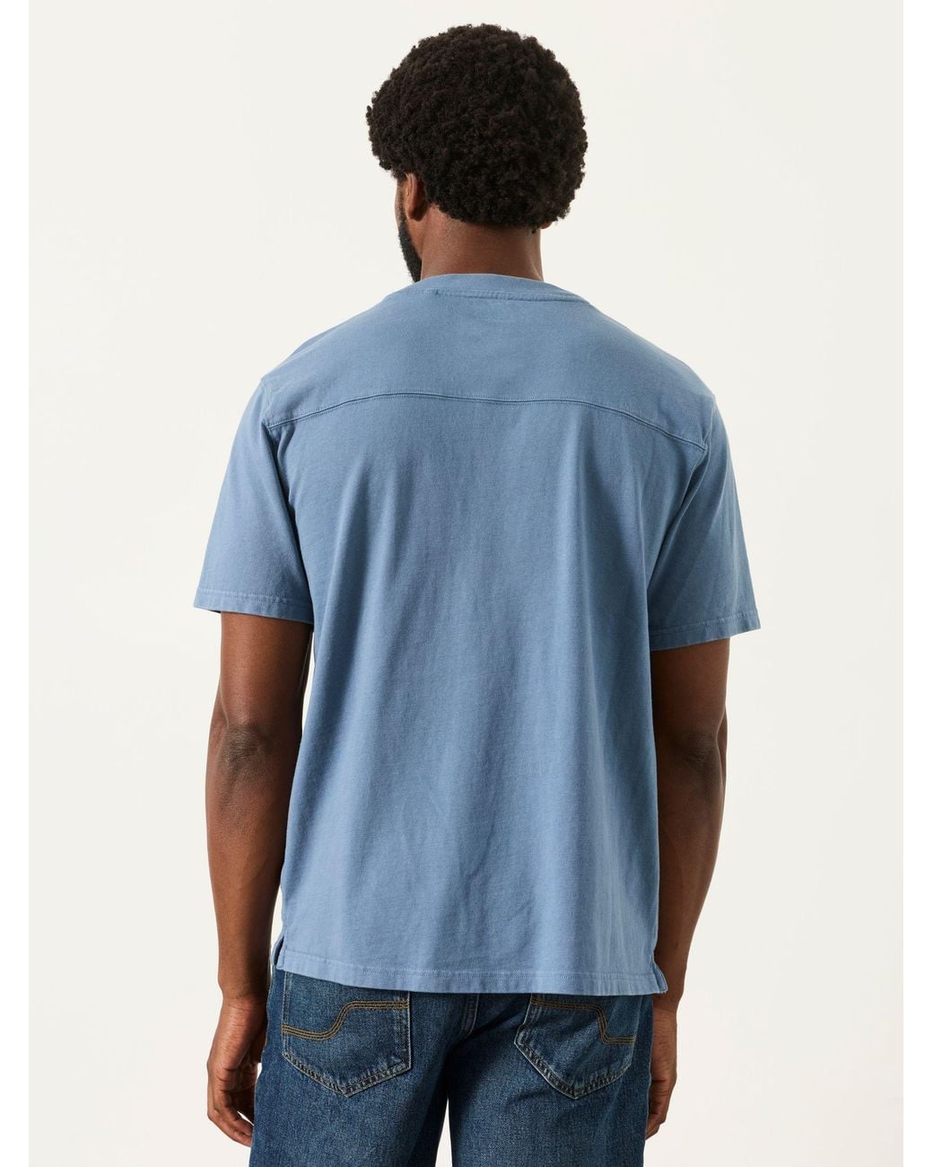 FatFace Blue Alton Short Sleeve T-Shirt for men