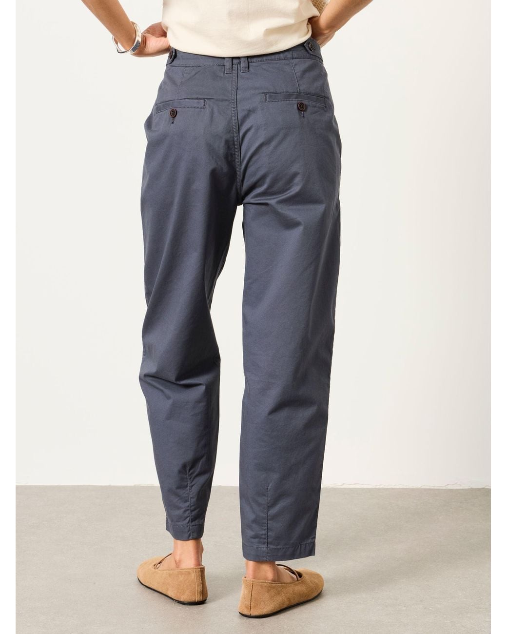 FatFace Blue Blazey Tapered Chino Trousers