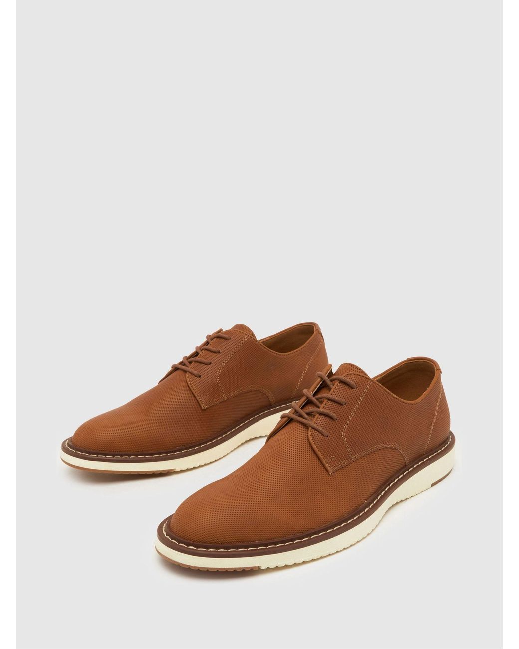Schuh Pippin Derby-E in Brown für Herren