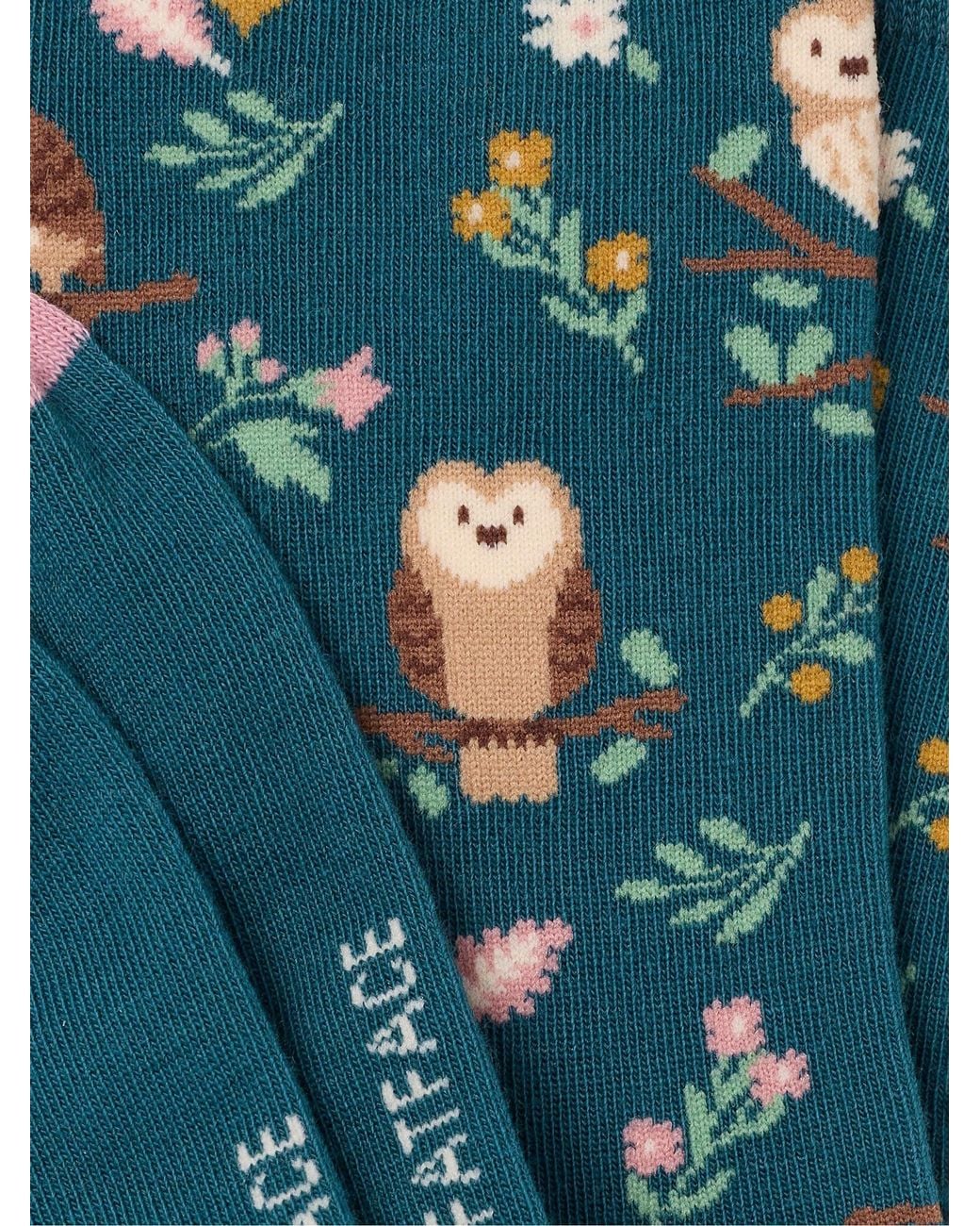 FatFace Blue Fatface Owl Socks