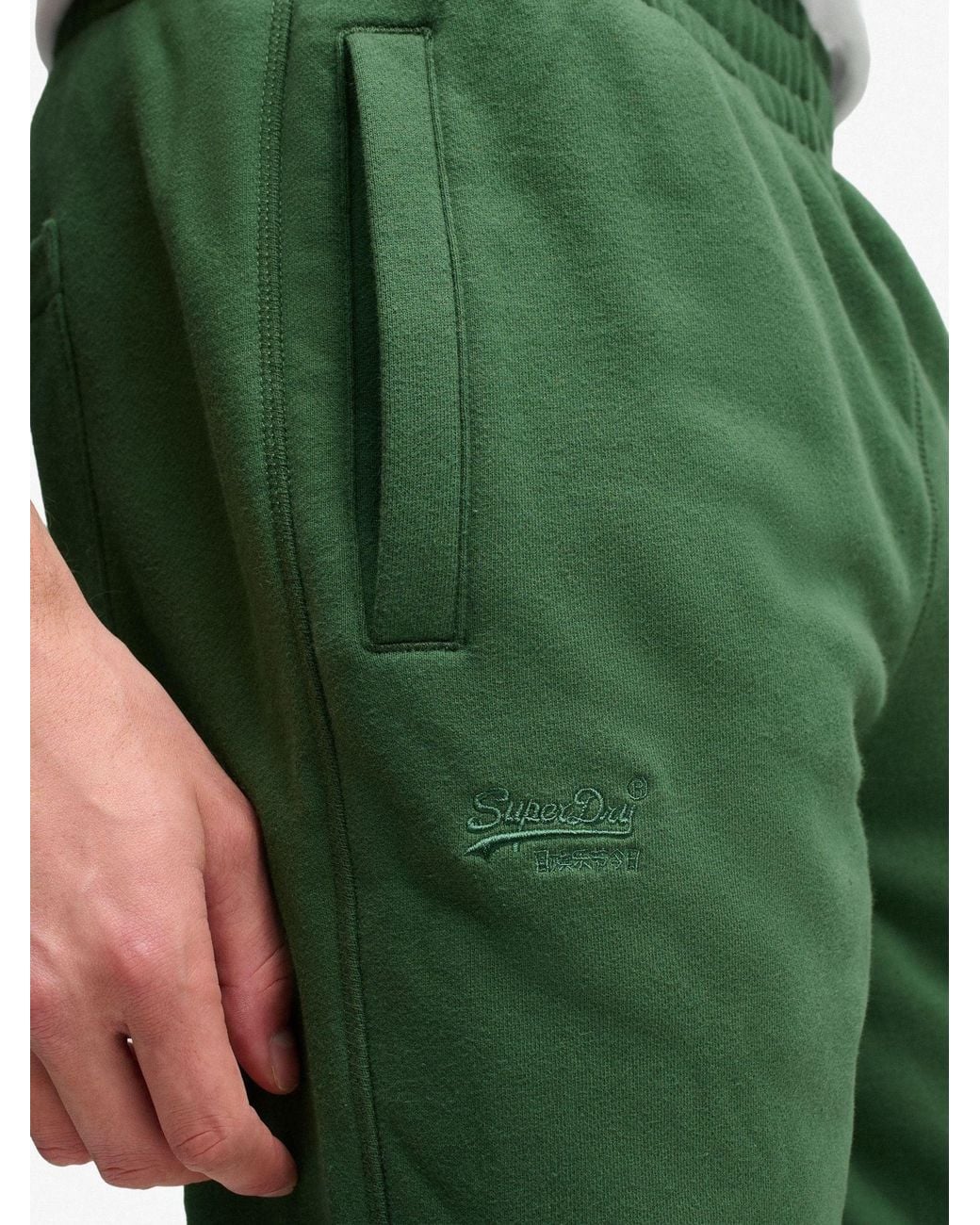 Superdry Green Essential Logo Joggers for men