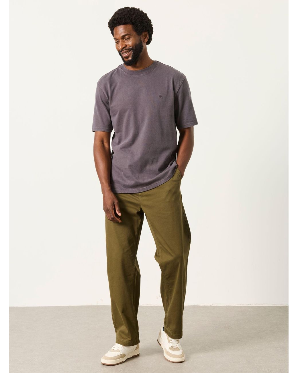 FatFace Gray Alton Short Sleeve T-Shirt for men