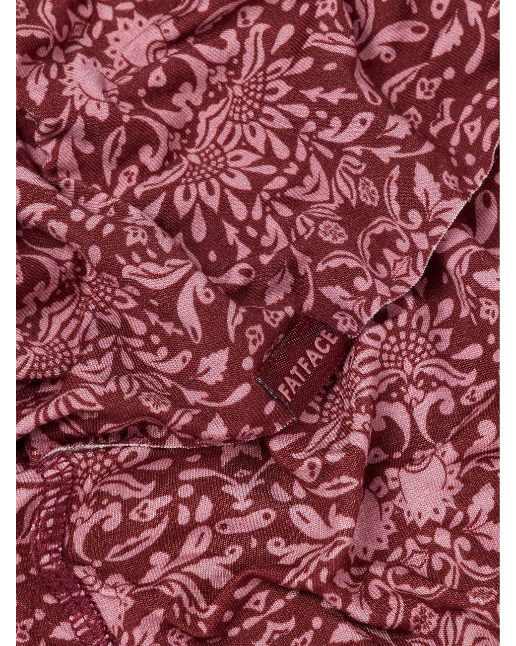 FatFace Pink Fatface Folk Floral Print Multi Snood