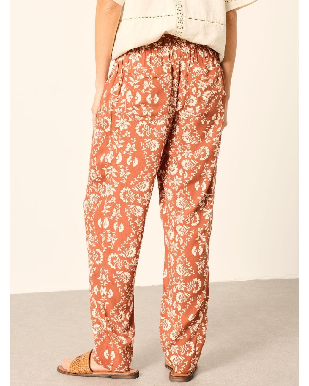 FatFace Pink Charlie Tapered Trousers