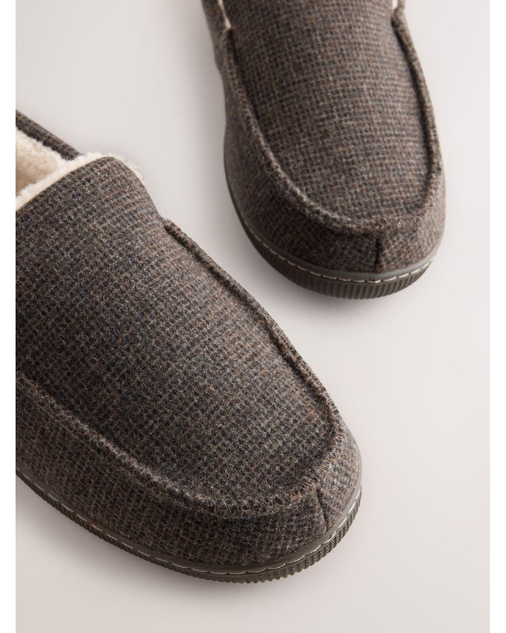Next Natural Apron Slippers for men