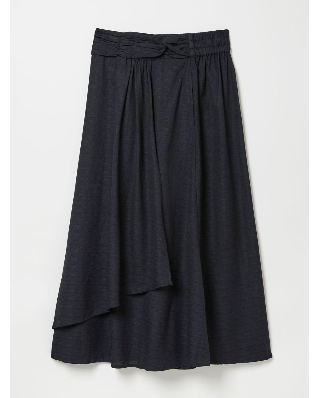 FatFace White Juni Midi Skirt