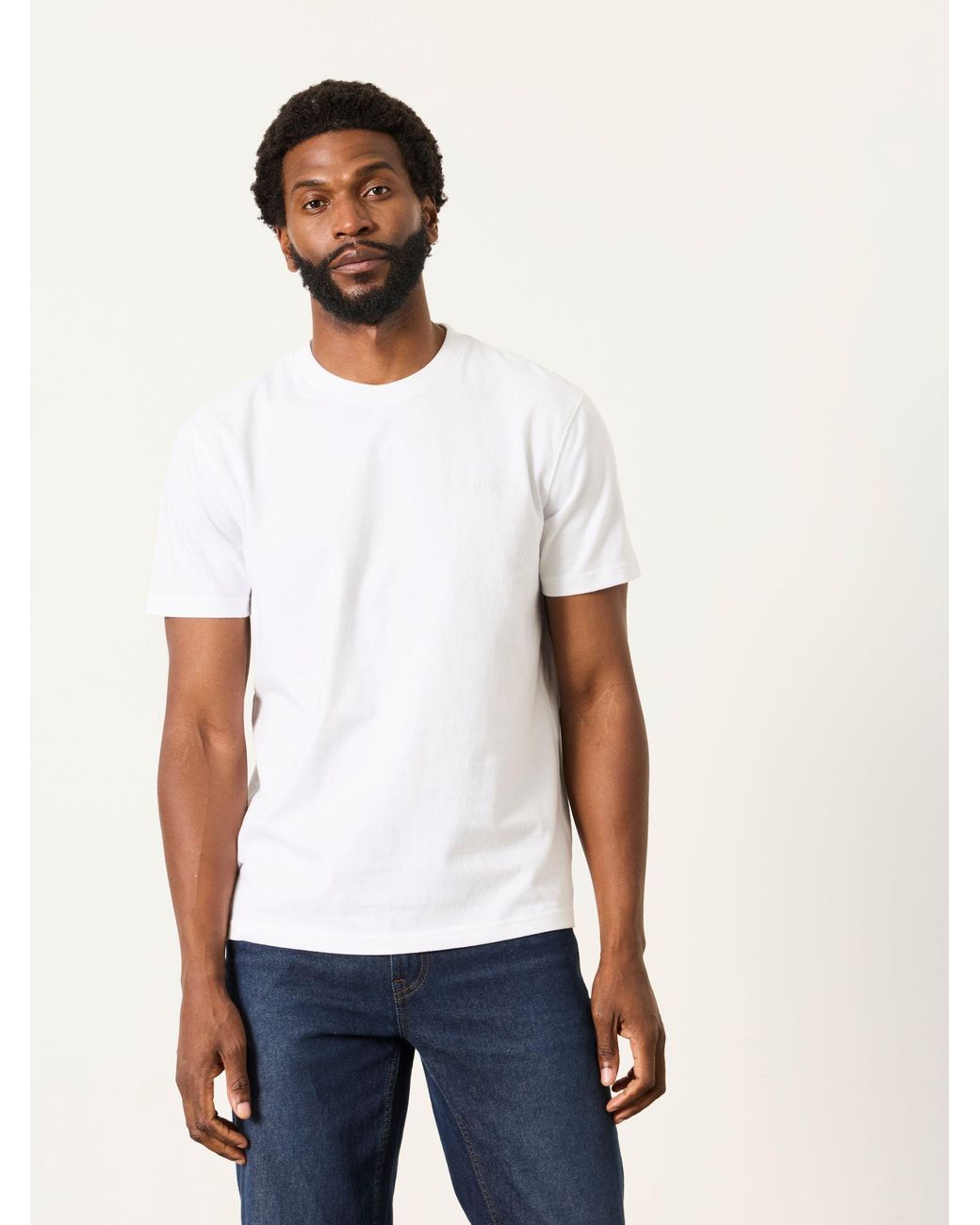 FatFace Blue 3 Pack Short Sleeve T-Shirt for men