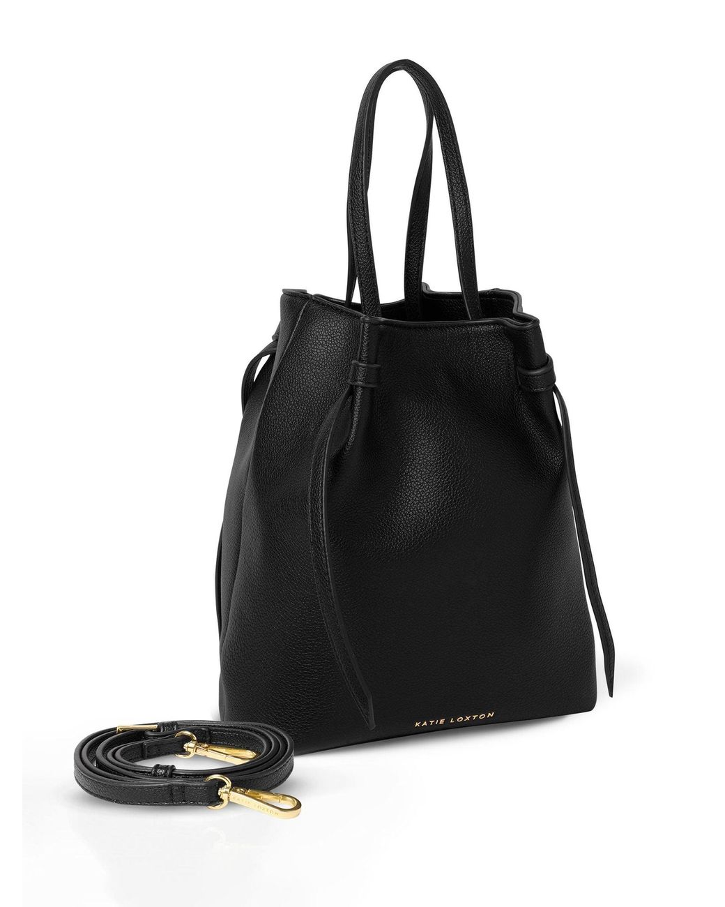 Katie Loxton Black Celina Bucket Bag