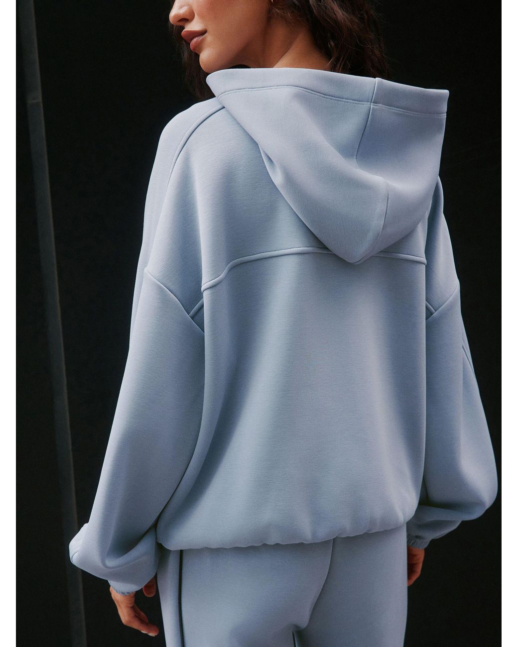 Next Blue Slinky Pullover Hoodie