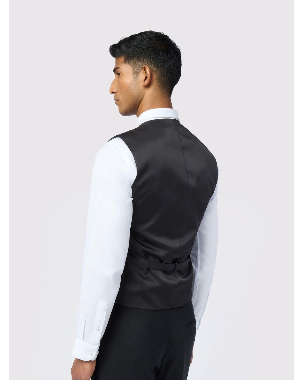 Ted Baker Blue Performance Panama Waistcoat for men