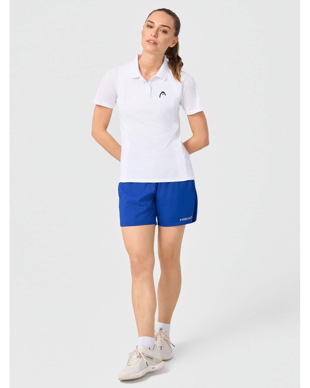 Head White Tech Polo Shirt