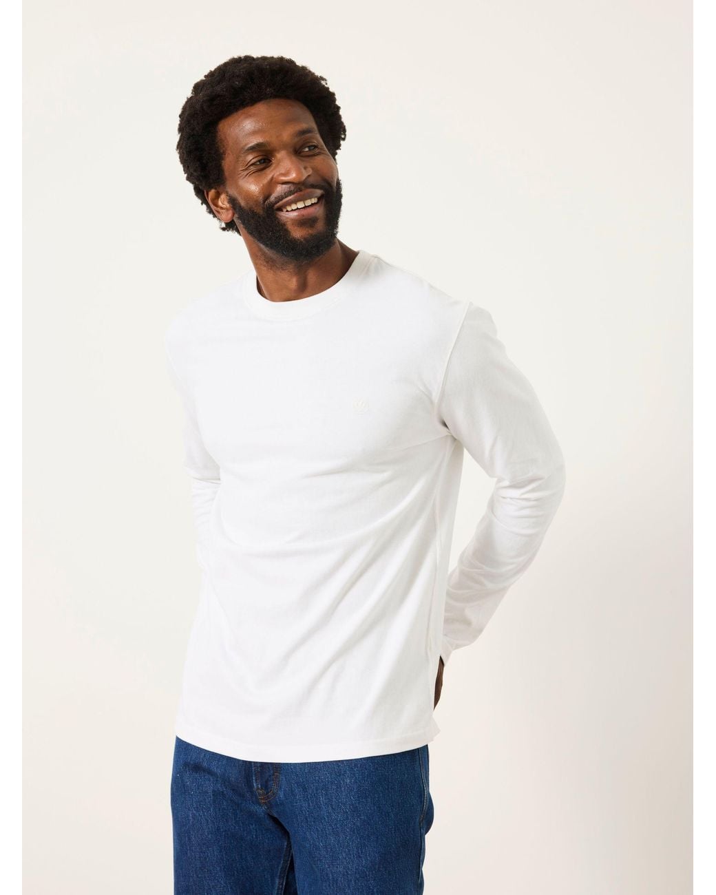 FatFace Green 3 Pack Long Sleeve T-Shirt for men