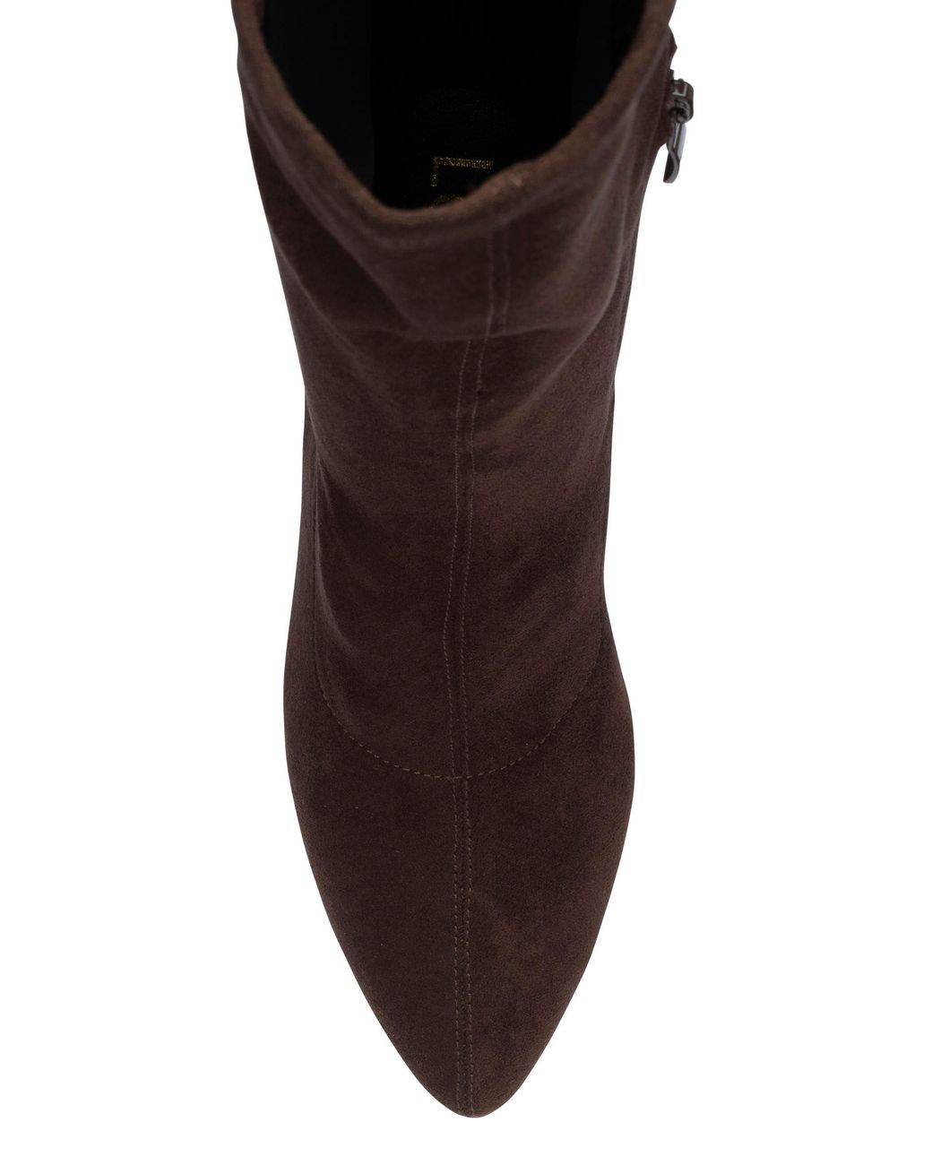 Lotus Brown Textile Knee-High Boots