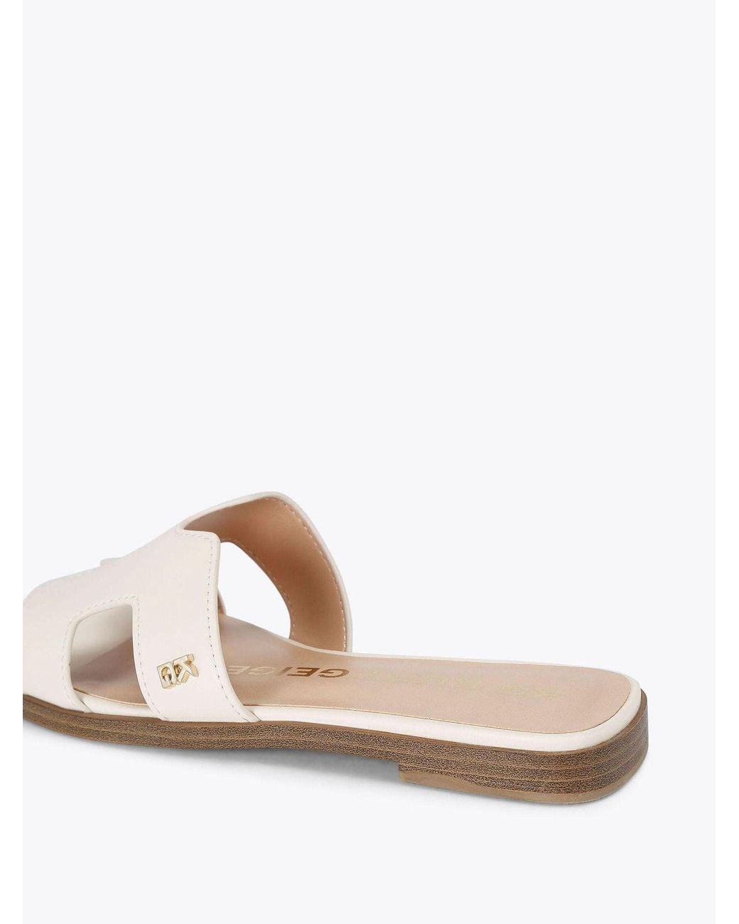 KG by Kurt Geiger Raven2 Sandals in White | Lyst