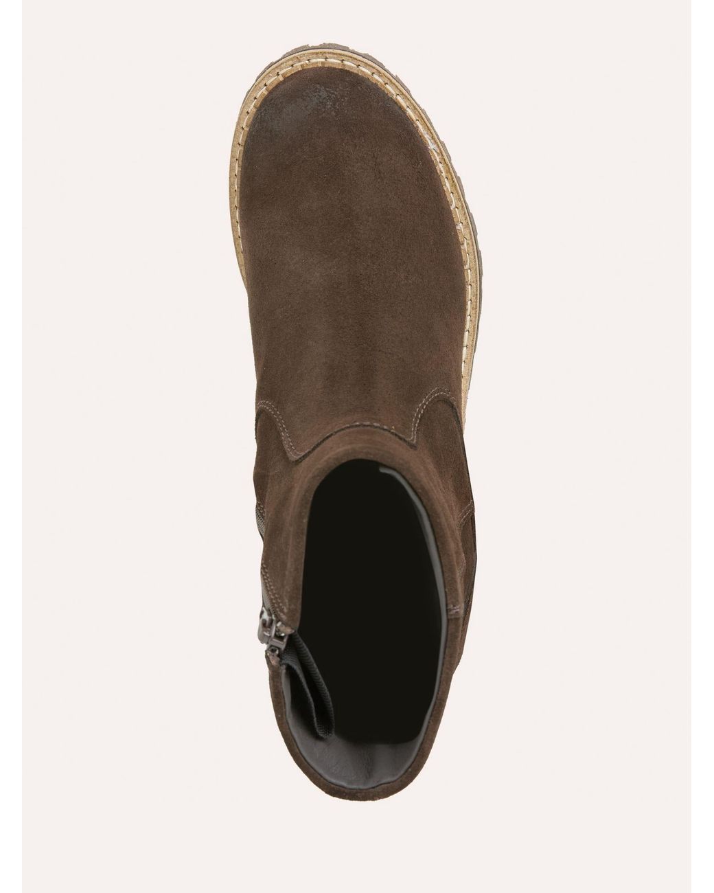 Celtic & Co. Brown Waterproof Suede Ankle Boots