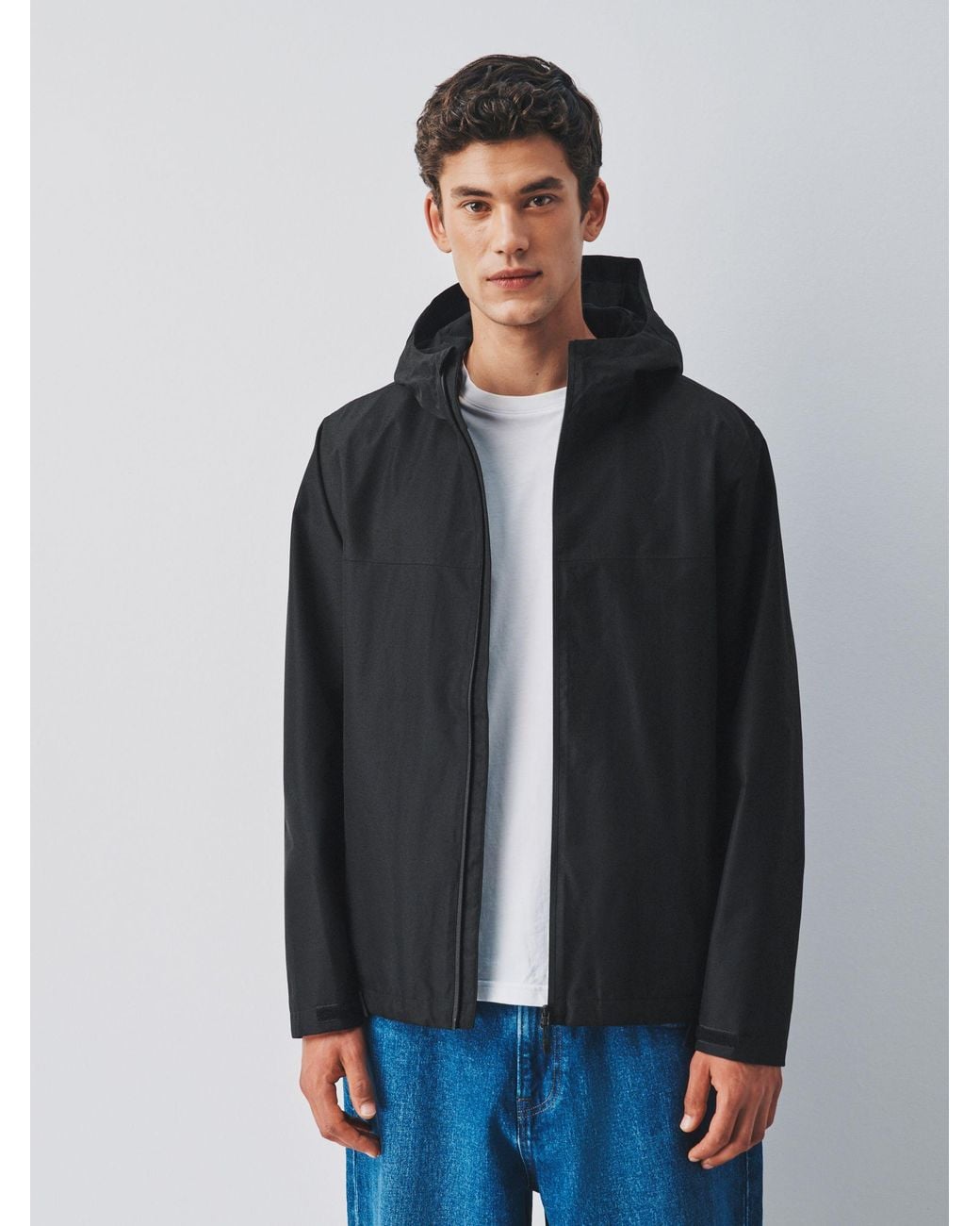 Next Gray Waterproof Anorak Jacket for men