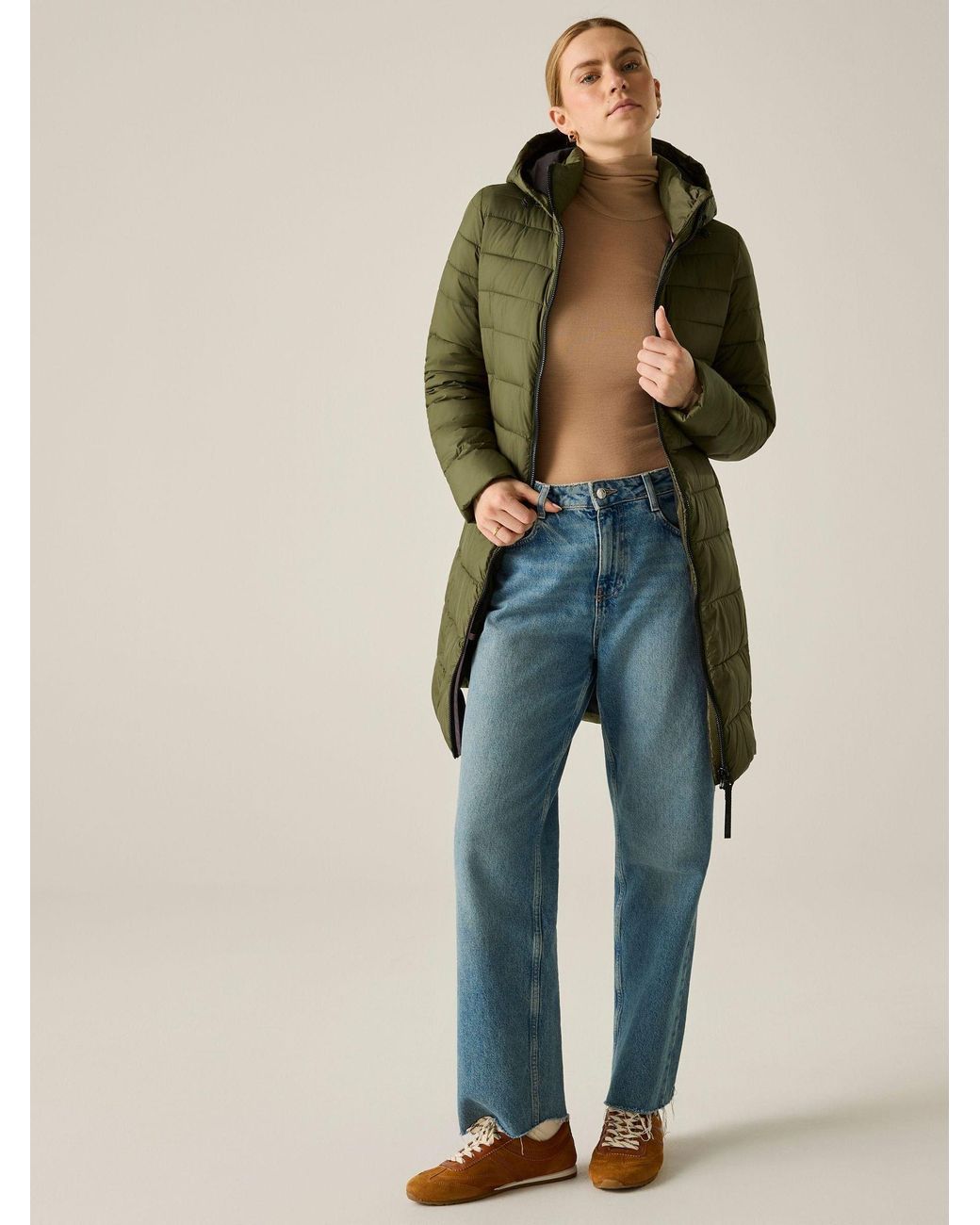 Regatta Green Amara Baffled Jacket
