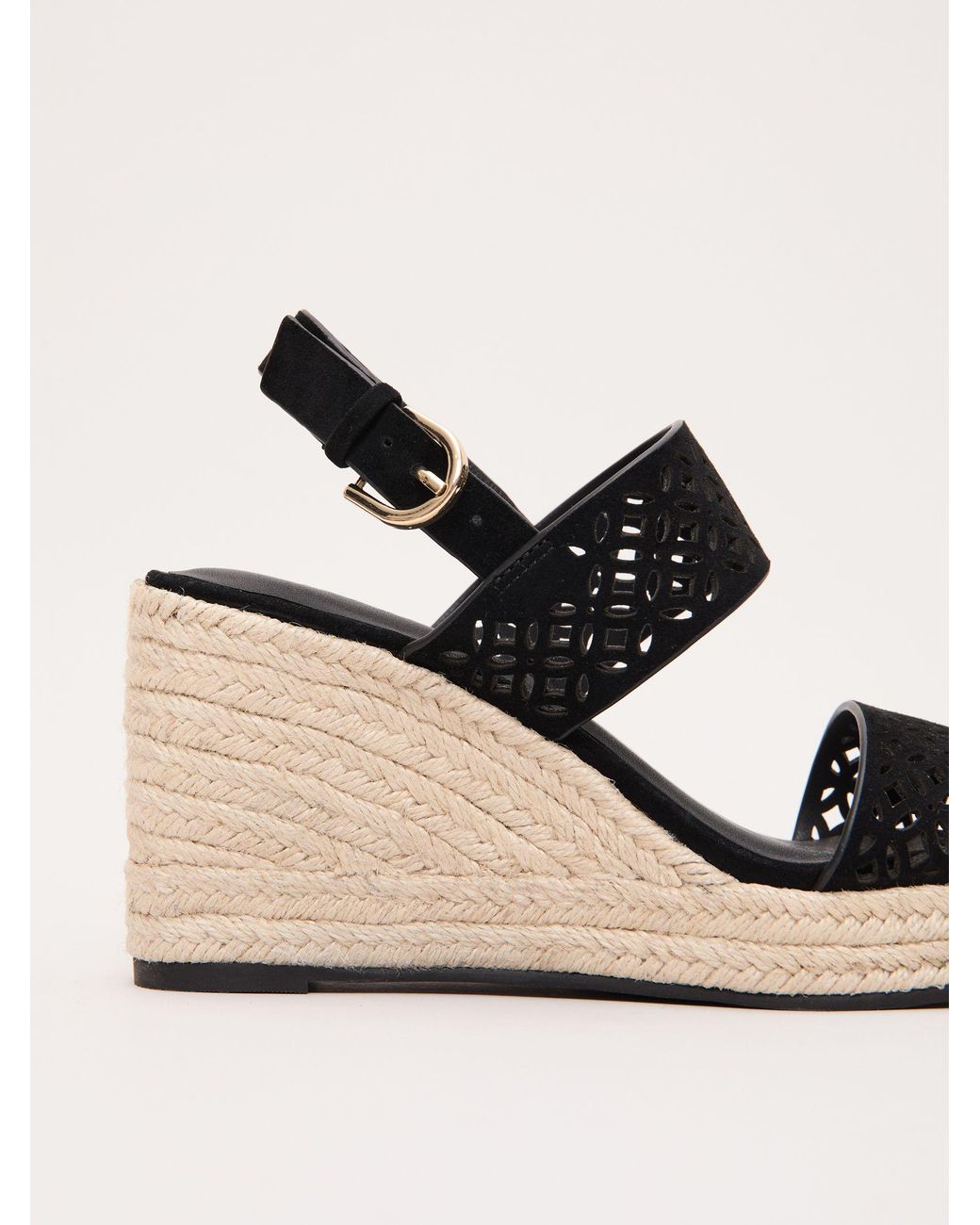 Phase Eight Natural Suede Espadrilles Shoes
