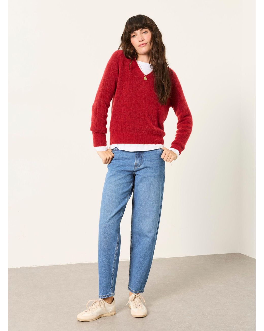 FatFace Blue Marlow Petite Jeans