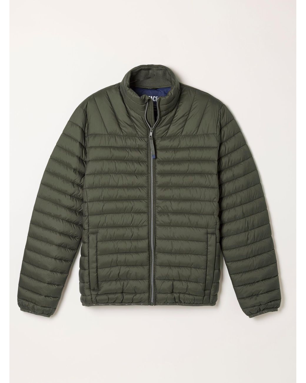 FatFace Brown Dartmouth Lightweight Quilted Jacket for men
