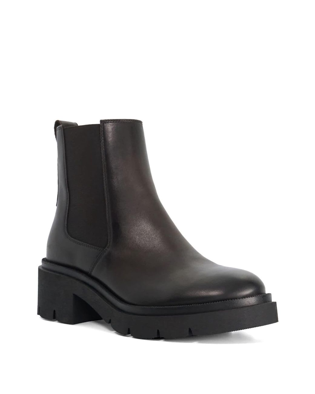 Dune Black Padelle Ankle Boots