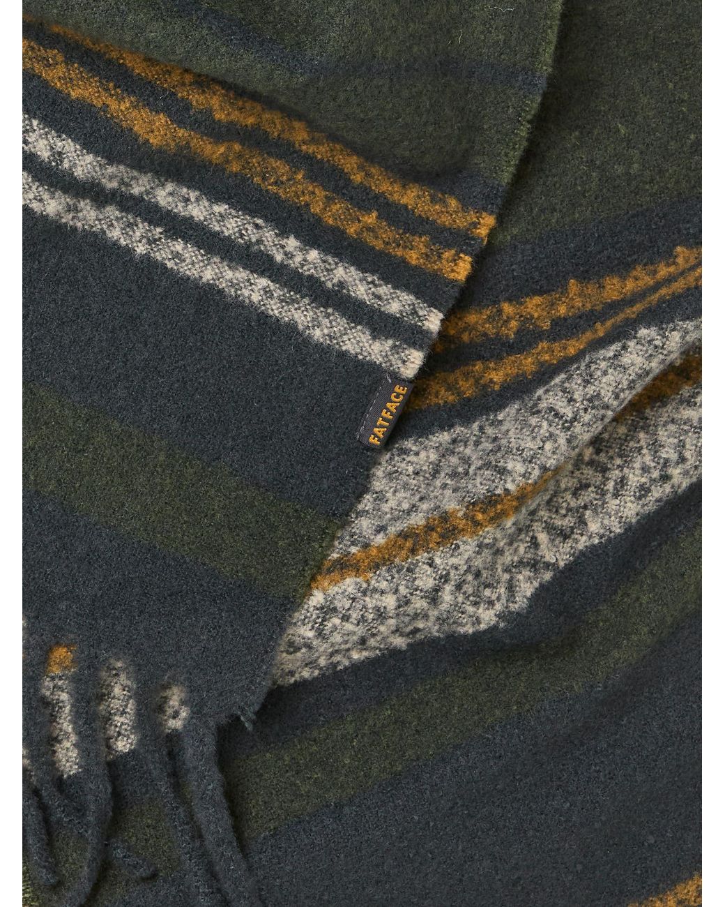 FatFace Multicolor Stripe Scarf for men