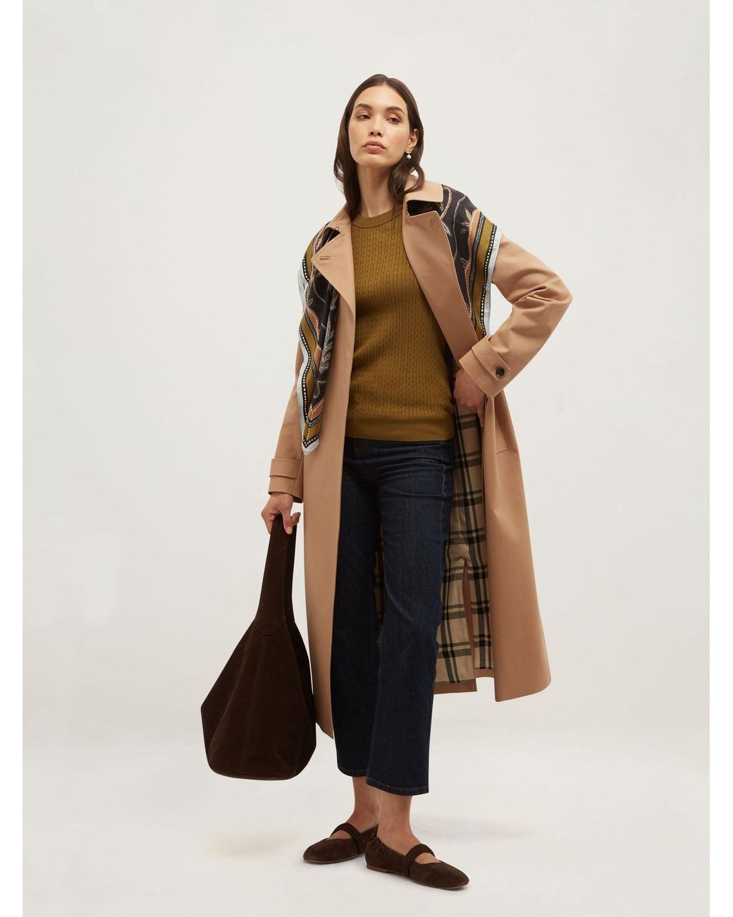 Hobbs Green Iris Cable Jumper