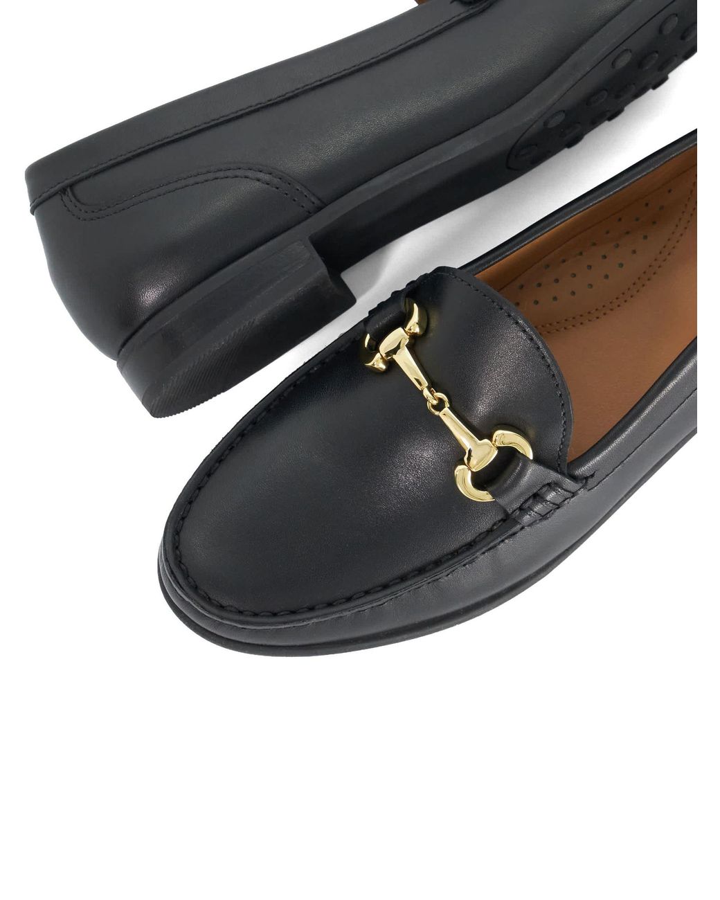 Dune Black Glena Loafers