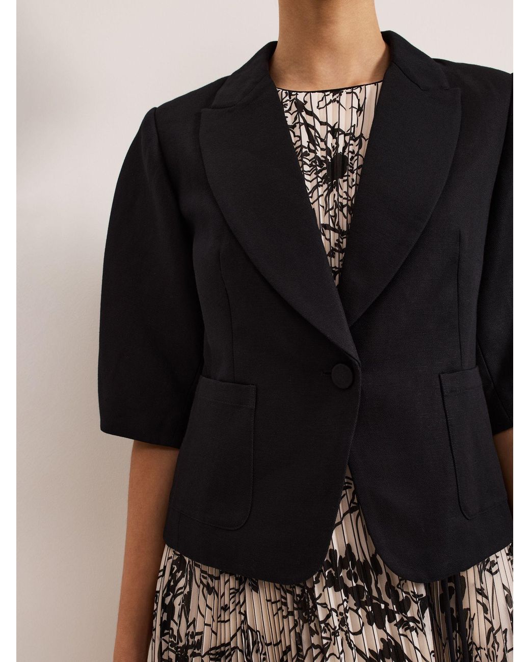 Phase Eight Black Coniston Jacket