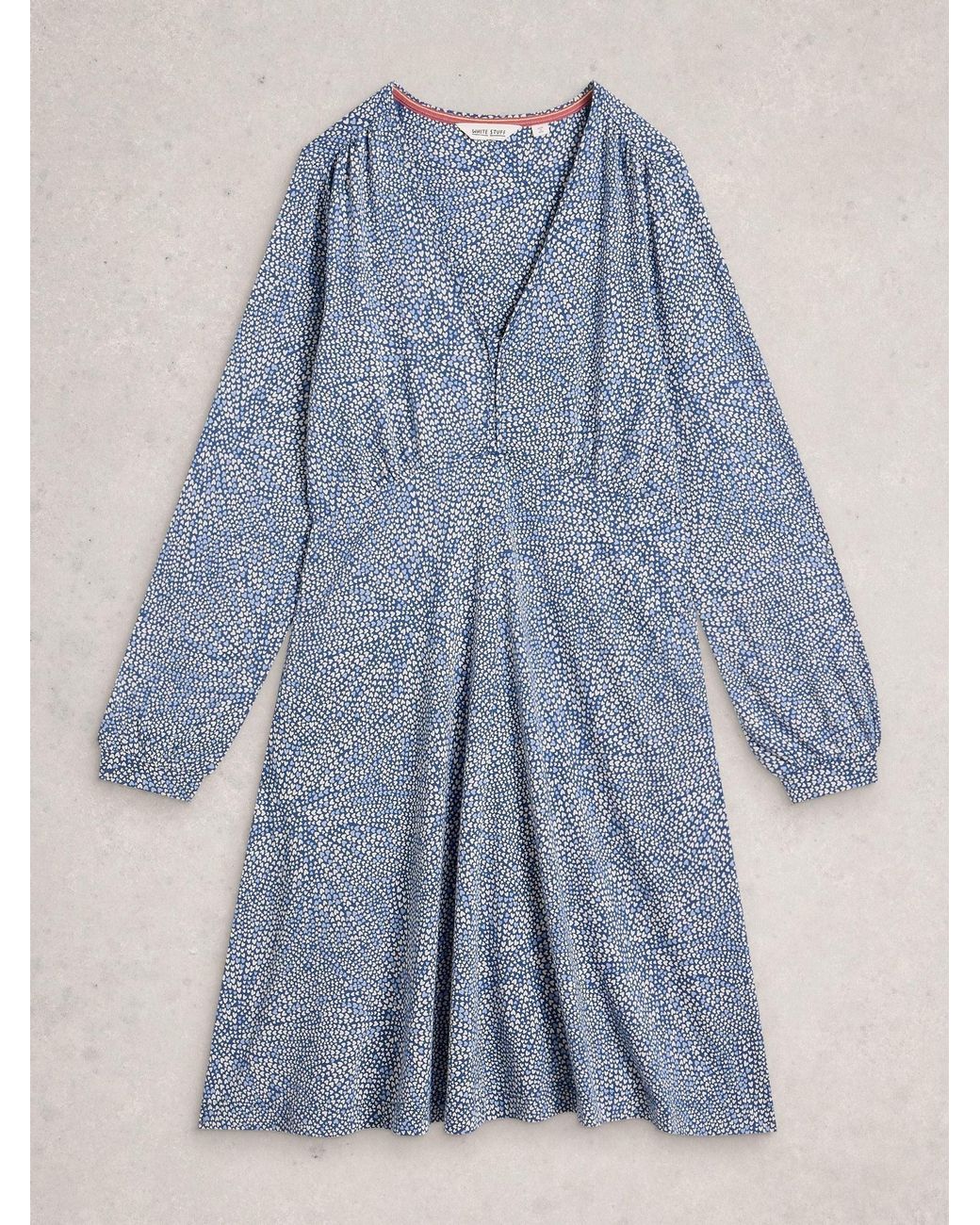 blue dress for baby girl White Stuff Maple Pinafore Denim Dress, Dark Blue
