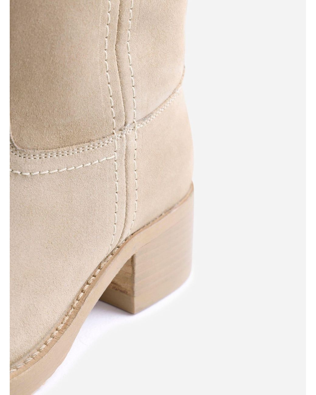 Bronx Natural Kyley Suede Boots