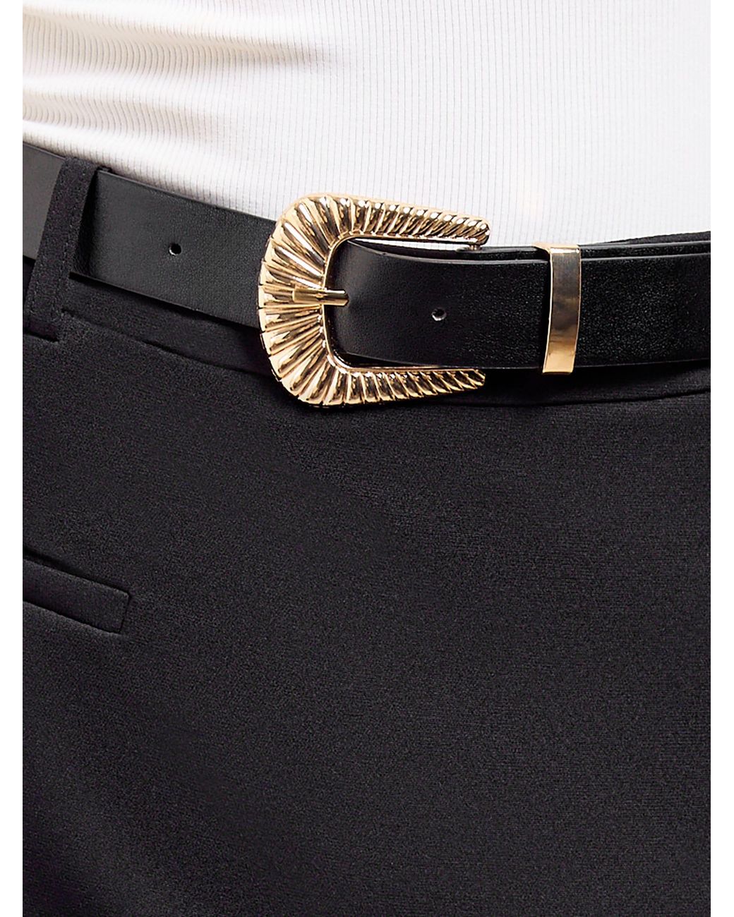 Friends Like These Black Belted Skort