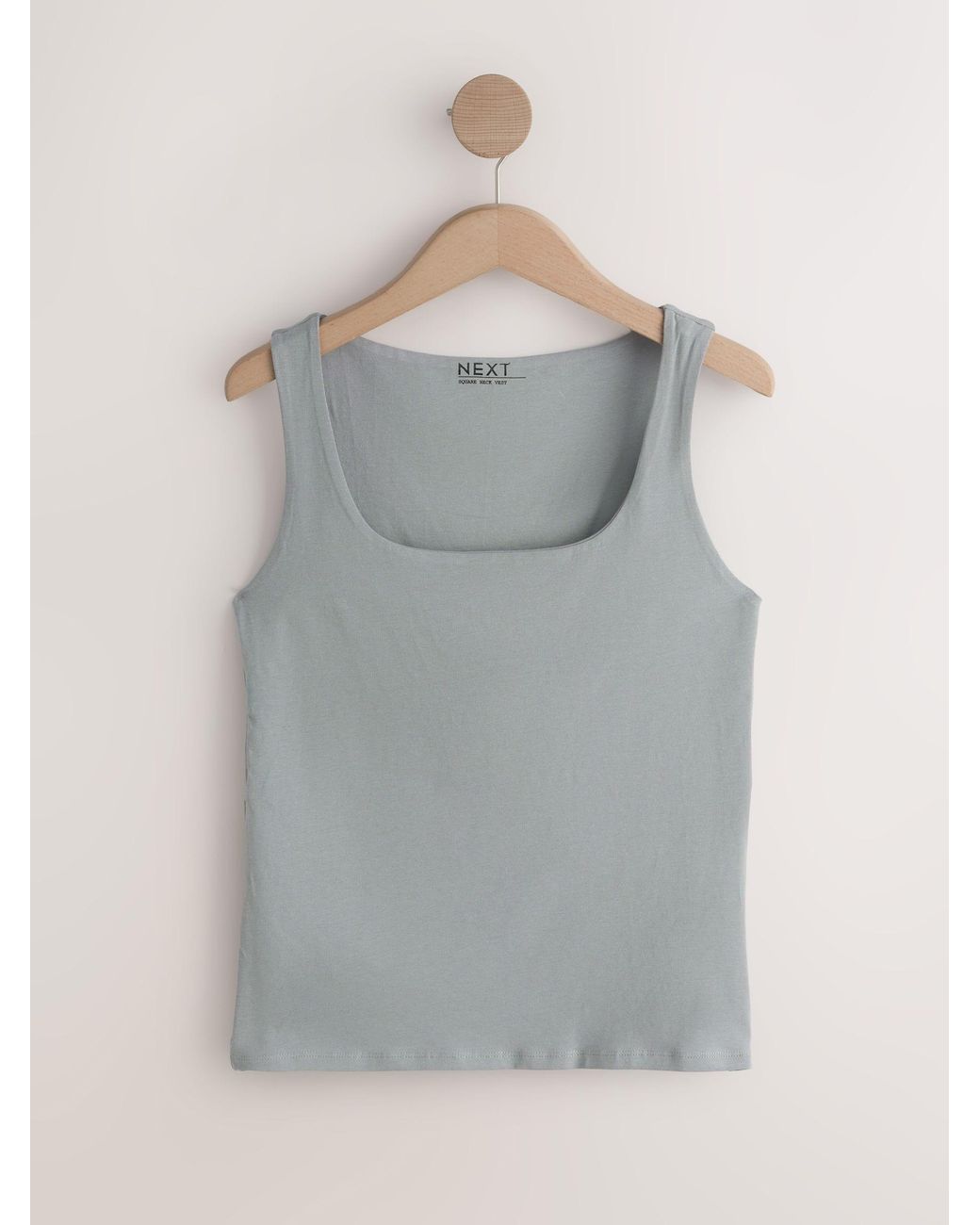 Next Pink Square Neck Vest 3 Pack
