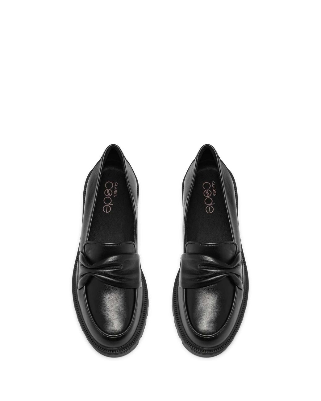 Clarks Black Code Loafer Edge Schuhe
