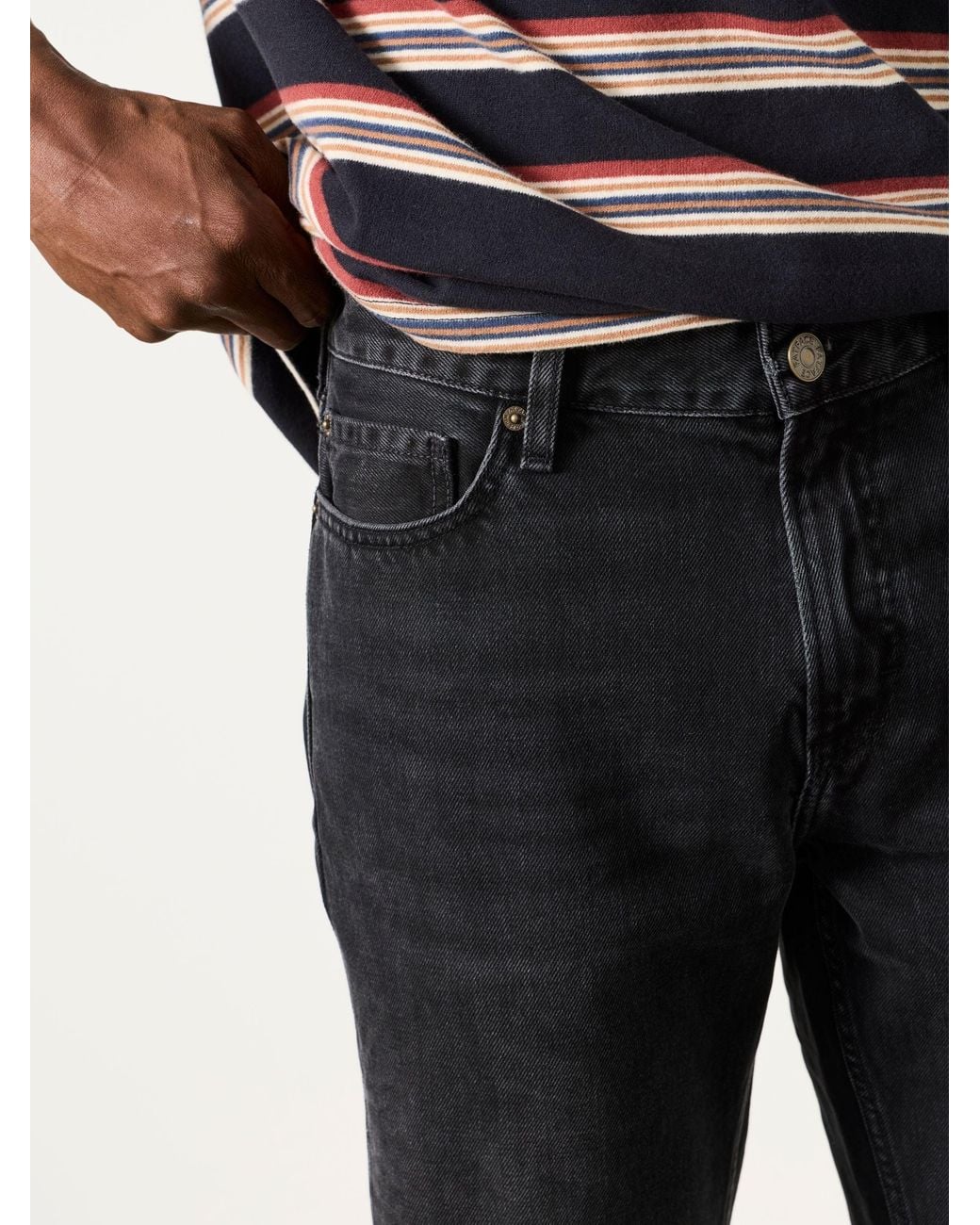 FatFace Black Bootcut Jeans for men