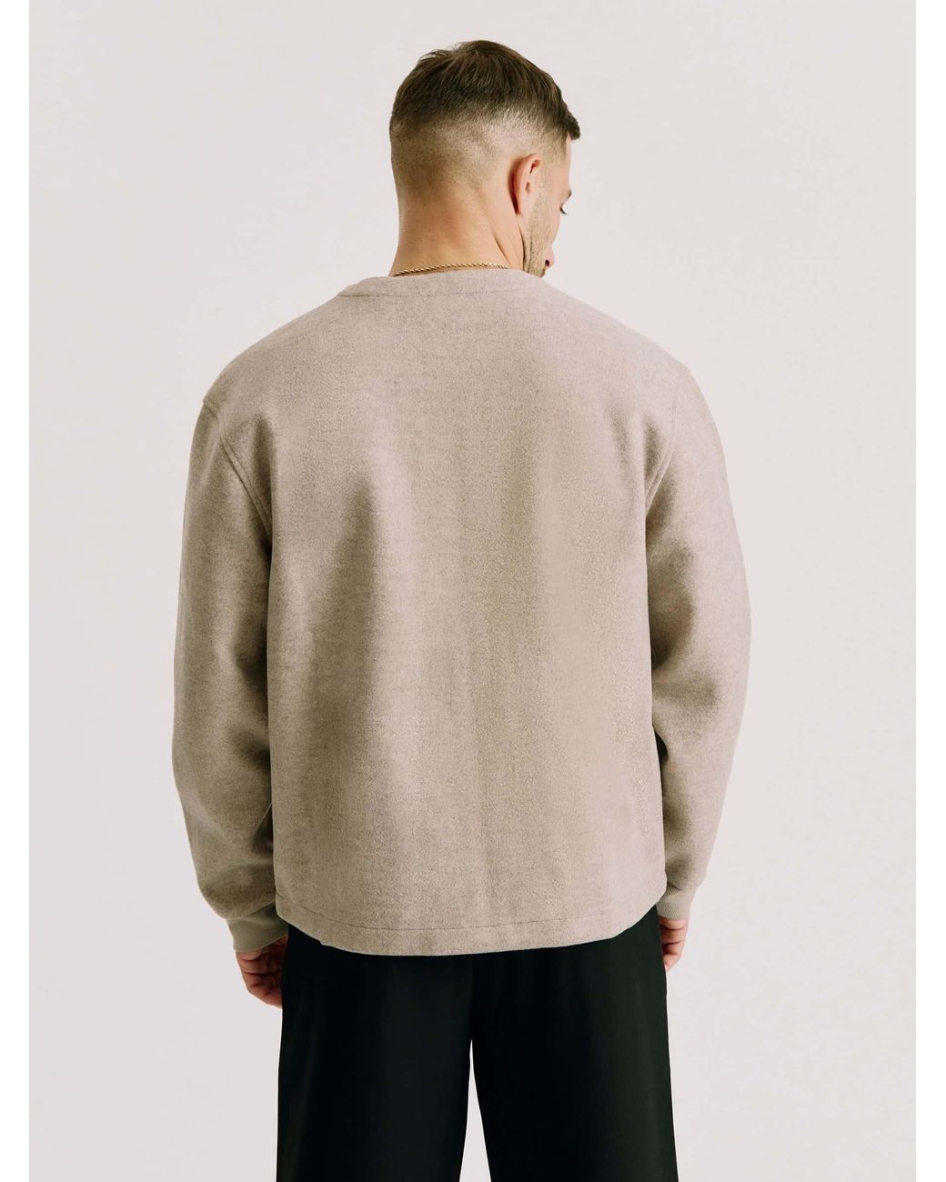 Kem Collection Natural Collarless Jacket for men