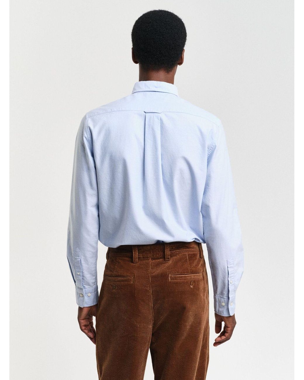 Gant Klassisches Oxford Logo-Hemd in Blue für Herren