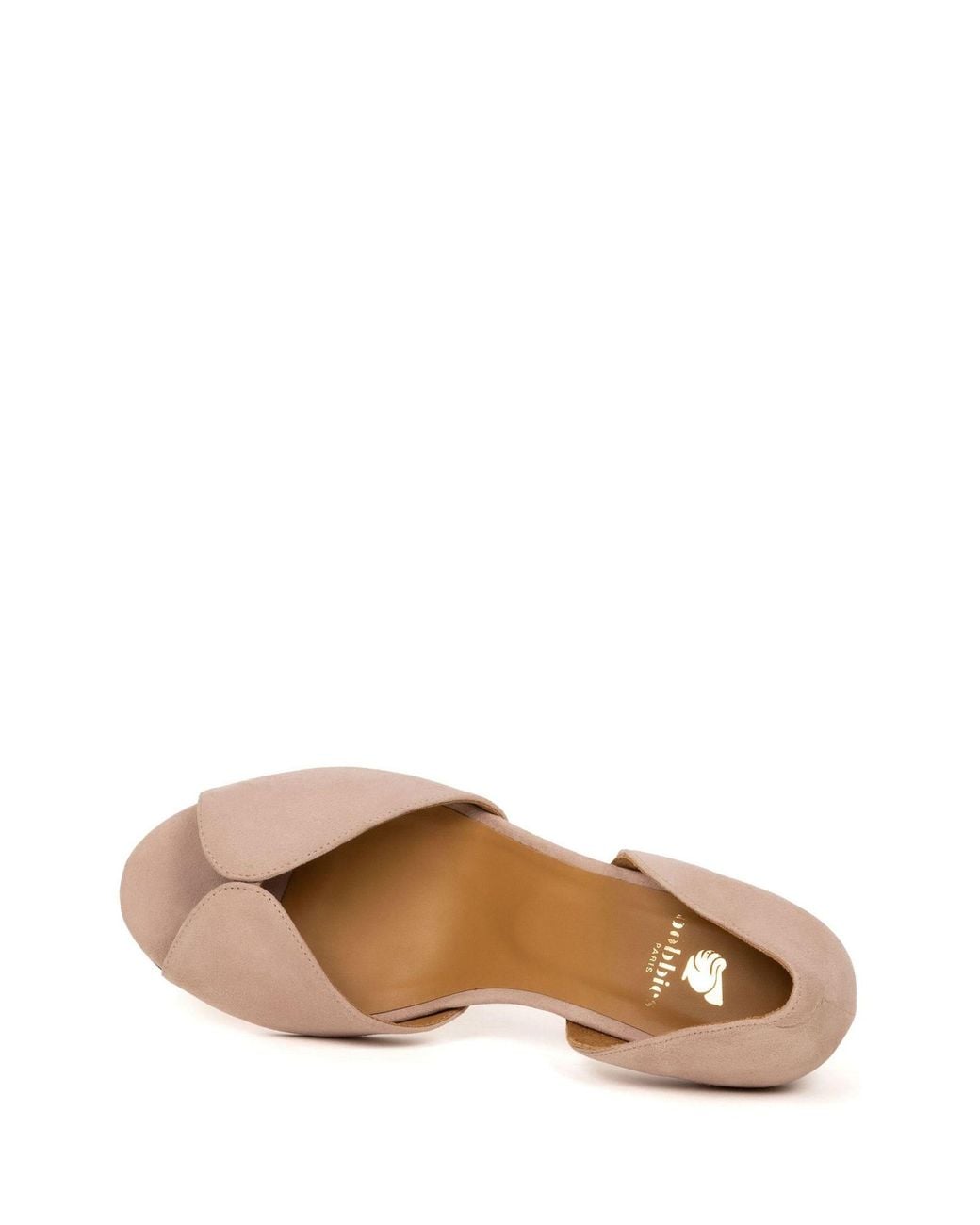 Bobbies Natural Liz High-Heeled Sandals