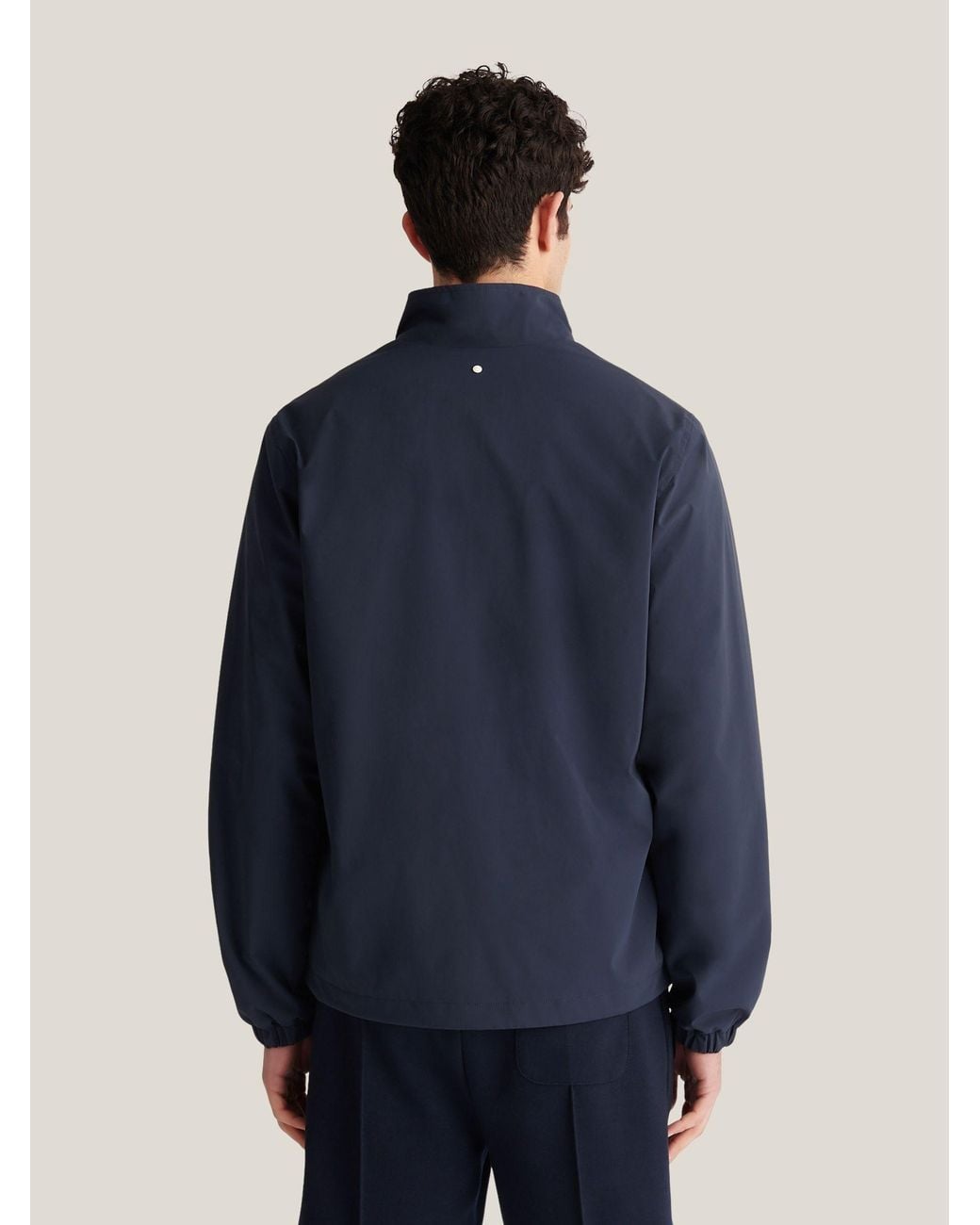 Peckham Rye Blue Zip Jacket for men