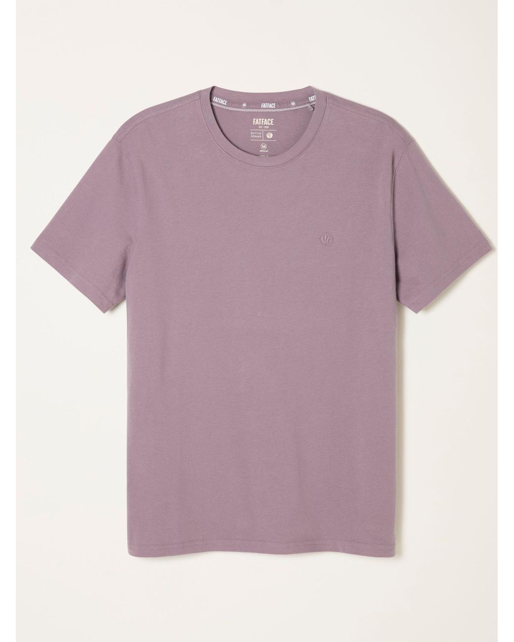 FatFace Red Lulworth Short Sleeve T-Shirt for men