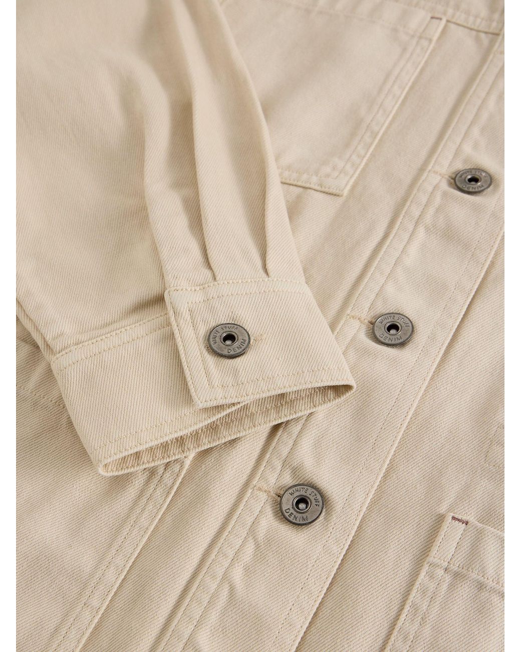 White Stuff Natural Luna Denim Jacket