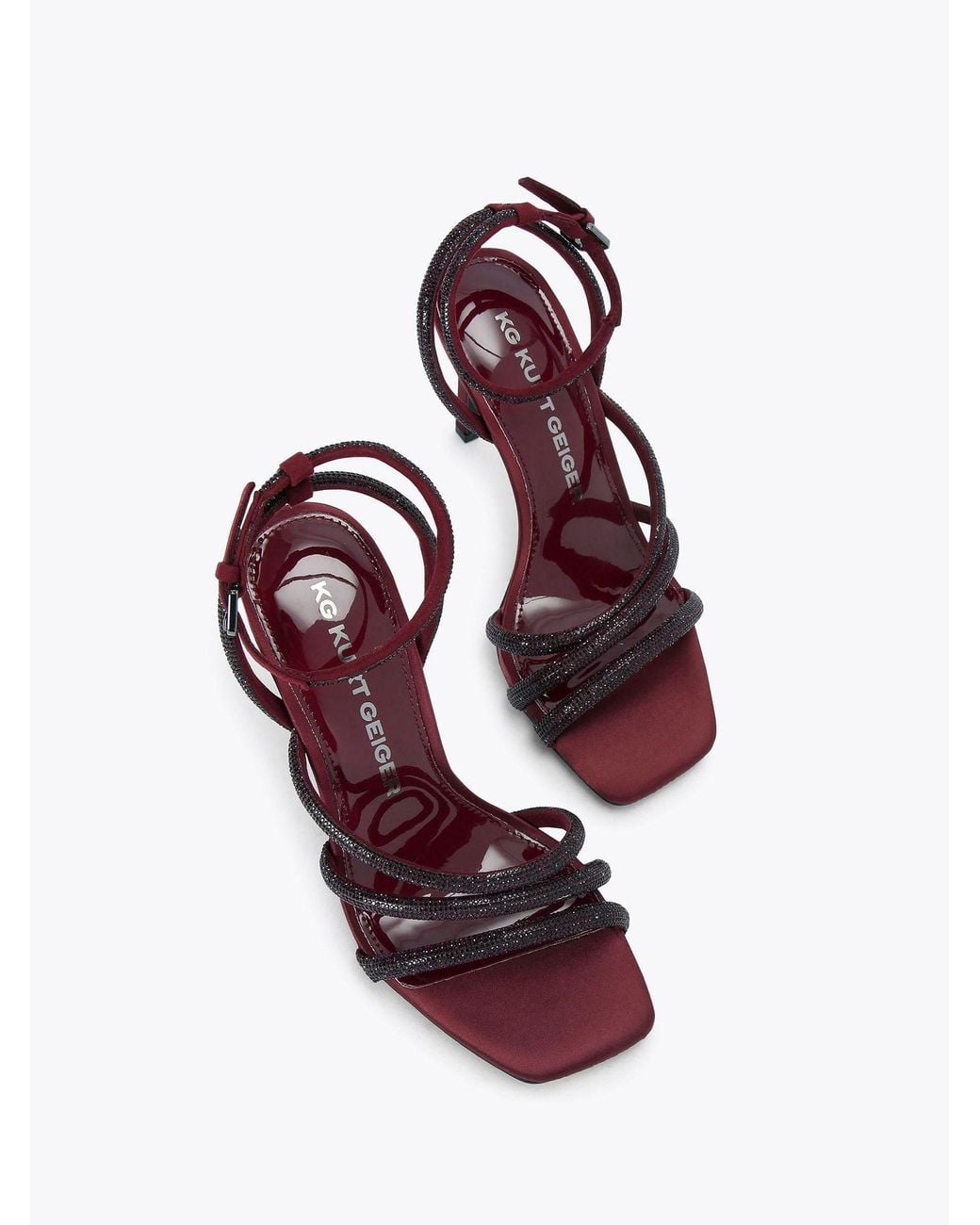 KG by Kurt Geiger White Savanna Sandals