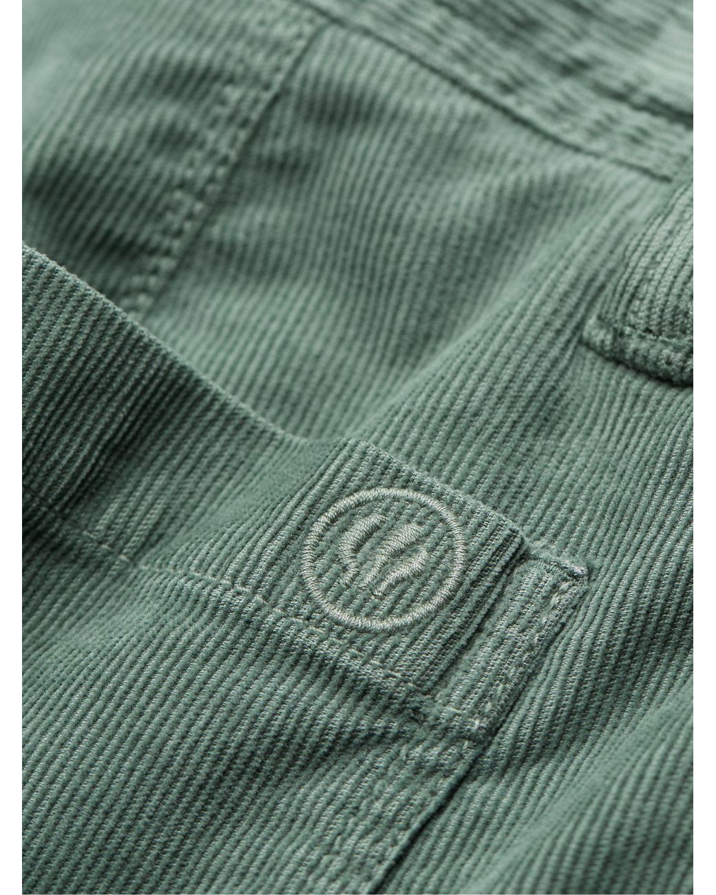 FatFace Gray Stow Cord Shorts for men