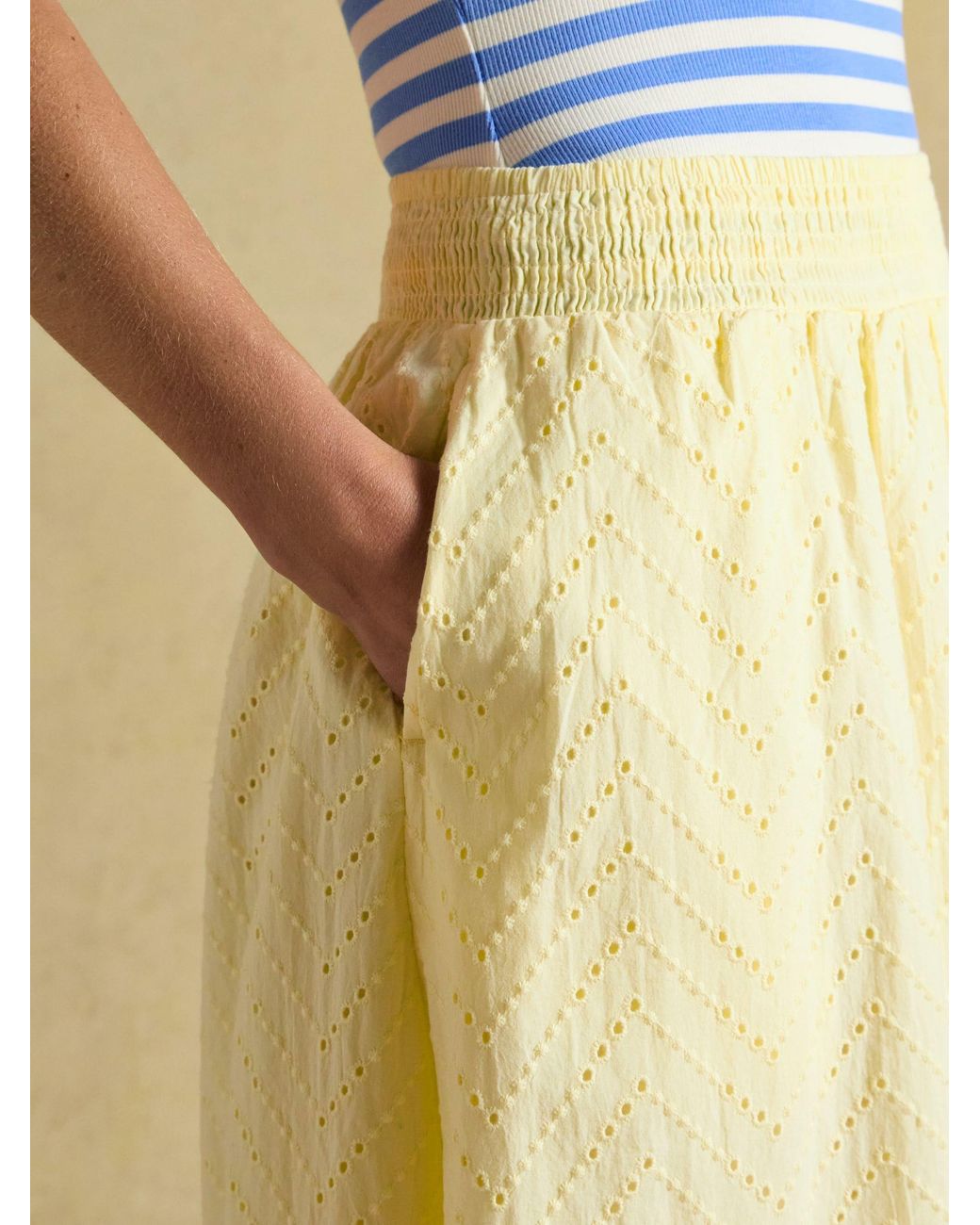 Joules Yellow Maxirock
