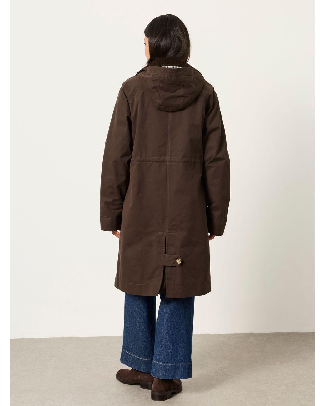 FatFace Blue Polly Petite Coat