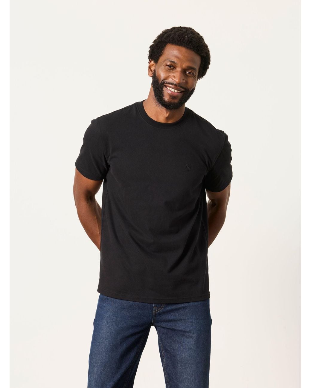 FatFace Blue 3 Pack Short Sleeve T-Shirt for men
